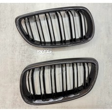 改頭換面 BMW 06-09年 E92 真碳纖維 替換式 水箱罩 中網, 1個