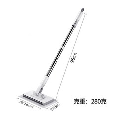 半奈兒 夾布拖把, 1個, 洗臉巾拖把長款95cm