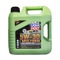 LIQUI MOLY MOLYGEN 5W-30 全合成機油 4L DPF專用 汽柴油車, 1個, 5W30(4L) #9089