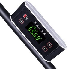 방수 방진 디지털 정밀 자석 경사계 전자 각도계 각도기 수평기 수평자, 1개