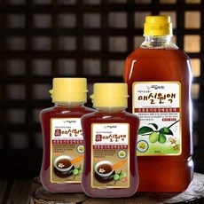 매실락원 매실원액1병900ml 1병+매실원액1병150ml2병, 상세설명 참조