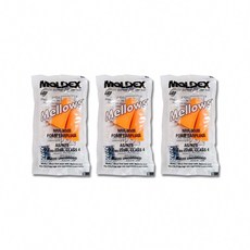 美國MOLDEX Mellows錐型泡棉超靜音耳塞 6820橘色 1對x3包, 3套, 1雙