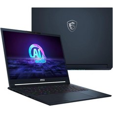 엑셀러레이터PC 2025 MSI 스텔스 14 AI 스튜디오 A1VFG-068US 인텔 코어 울트라 7 155H 32GB DDR5 RAM 1TB NVMe SSD NVIDIA Ge, 2TB Samsung 990 PRO SSD, 32GB RAM