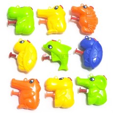 (9종세트) 미니 동물 물총, 1개