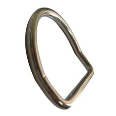 스쿠버다이빙 수영액세서리 2 스테인레스 스틸 스쿠버 웨이트 벨트 슬라이드 키퍼 D 링 웨빙 하네스 리테이너 스토퍼 프리 BCD, 3) Type2 1PC