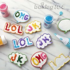 Wilton 惠爾通 餅乾切模組 (橢圓對話框 LOL 雲狀對話框) WT2308-3276, 1個