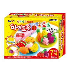 아모스 6000 컬러점토 아이도우 후르츠 만들기, 혼합 색상