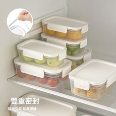 食物保鮮盒 微波加熱飯盒 上班族便當盒 冷凍層凍肉類 冰箱水果收納盒, 1個, 卡扣凍肉盒【可微波/冷凍】,【650】1個裝