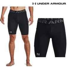언더아머 남성 HeatGear 포켓 롱 쇼츠 베이스 레이어 1361602-001 157975