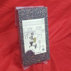 文晴農場 無毒長黑米 600g 日曬黑糙米, 1個