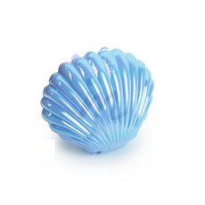 민또 조개모양 소품보관함 전시, 화이트