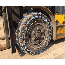 중장비 스노우체인 쇠사슬 8 사슬 3.5 650 145 지게차 10 농기계 500 굴삭기, 28X9 15 굵은 암호화 2개