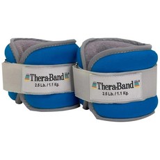 THERABAND 발목 모래주머니 1쌍 - 블루 각 1.1kg, THERABAND 발목 모래주머니 1쌍 - 블루 각 1