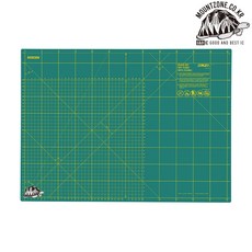 마운트존 OLFA 올파 접이식 커팅매트(휴대용) FCM-A2 다용도 450MM x 620MM 크기의 접이식 매트 미터기 그리드, 상세페이지 참조