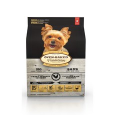 烘焙客 Oven-Baked 狗糧, 1個, 高齡犬(野放雞)-小顆粒,1磅+加送-40g飼料, 450g, 雞