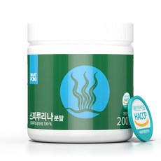 왓푸드 스피루리나 분말 200g 300g (미국), 200g 본품