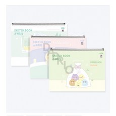 드리오샵 펜피아 스케치북 12매 랜덤발송 (1권) 학교준비물