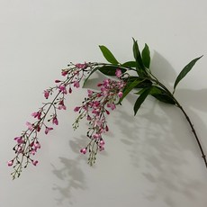 大美垂絲茉莉仿真花假花束插花攝影道具茉莉花絹花永生花家居裝扮, 1個, 粉色