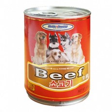 반려견 소고기 통조림 400g 강아지 캔 습식 간식hoh5+6Idf