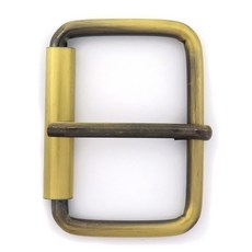 糊塗鞋匠 優質鞋材 N315 針通扣，皮帶扣/腰帶扣/背帶扣環/包包扣環，調節扣, F06 內徑38mm古掃色