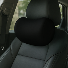 루먼트 자동차 목쿠션 사무실 의자 메모리폼 목베개, 1개, 블랙