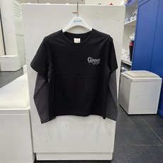 에꼴리에 에꼴리에 레이어드소매라운드티 25QT451_SC