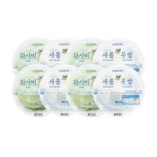 반찬단지 와사비무쌈 350g + 새콤무쌈 350g 세트, 4세트, 700g