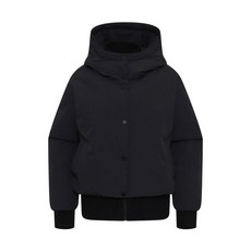 JDX 여성 나일론 니트 다운 점퍼(X2WDU8142BK)