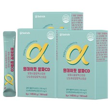 솔리치 원데이핏 알파CD 알파시클로덱스트린 난소화성말토덱스트린, 42g, 3개