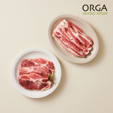 ORGA 올가 산지직송 도축후 4일째 먹는 무항생제 돼지고기세트 400gX2팩, ORGA 올가 산지직송 도축후 4일째 먹는 무항생제 돼, 400g, 2개