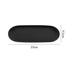 約翰家庭百貨 不鏽鋼滅燭器工具組，含滅燭罩/滅燭鉤/燭芯剪/燭托盤，香氛蠟燭專用，安全無煙，提升居家品味【BF0424】, 1個, 黑色燭托盤