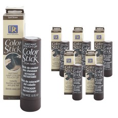 다젯앤램스델 컬러 스틱 모발용 12.5g, Dark Brown, 6개