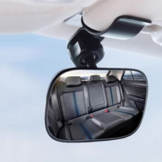 차량용 보조 미러 운전석 자동차 후방 차량용 실내 거울 와이드 조절 광각, 집게형