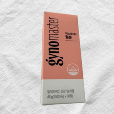 지노마스터 철분 1500mg, 3박스, 30정