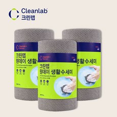 크린랩 원데이 생활수세미, 1개, 3개입