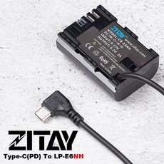 三重 大人氣 希鐵 ZITAY Type-C PD 轉 LP-E6NH 假電池 R5 R5C R6, 1個, 不適用於穩定器