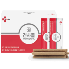 견사돌 프리미엄 복합 강아지 간식 영양제 덴탈 개껌 치석제거 소형견용 국산, 닭고기맛, 12g, 14개