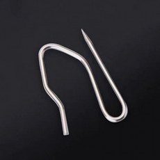 S형 고리 커튼핀 50pcs, 1개, 50개입