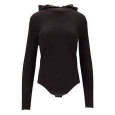 파로쉬 후드 골지 바디수트