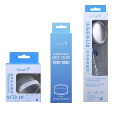 isLeaf 澡淨淨系列 SPA級蓮蓬頭 多段出水模式 過濾雜質 呵護肌膚, 白色, 1套
