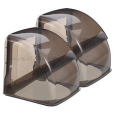 야외 방수 전기 콘센트 커버 플라스틱 상자 스위치 보호 케이스 비바람에 견디는 소켓, 1개