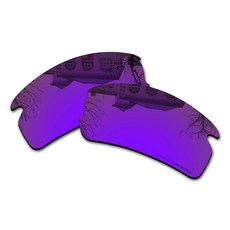Millersawp Flak 2.0 아시안 핏 OO9271 오클리 선글라스용 교체 렌즈-퍼플 이리듐 52955, 퍼플 이리듐 편광