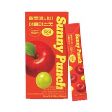 써니펀치 알로애사비 애플사이다 비니거 애사비 애플머스캣 맛 (10포), 1박스, 10회분