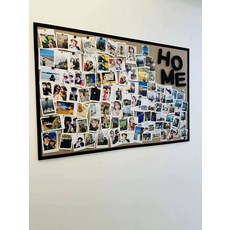 사진 정리 게시판 교실 사진보드 액자 메모 보드판, 기본 보드판 프레임 재질