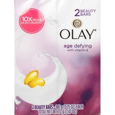 올레이 에이지 디파잉 모이스처라이저 솝, 106g, 2개입