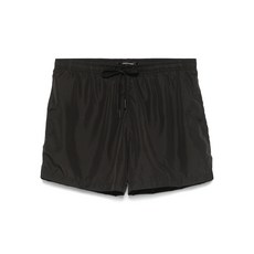 딸리아또레 로고 패치 수영복 반바지, 블랙계열