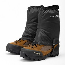 mont-bell 登山鞋套，輕量耐磨防潑水，戶外健行保護鞋子防碎石