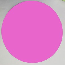 원형 마분지 미술 판지 크래프트 21cm 공예 둥근, 핑크레드 25cm 20장, 1개