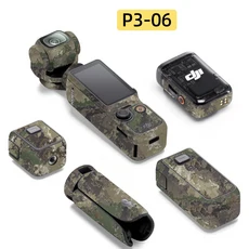호환 DJI Osmo Pocket 3 카메라 스티커 풀 세트 스크래치 방지 보호 필름 데칼 피부 맞춤형 액세서리, 01 China Mainland, 04 Sticker-06