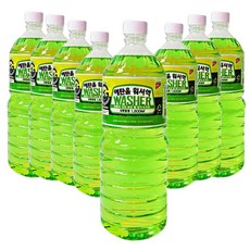 난방사방지 자동차 전면유리세정 에탄올 워셔액 8개 코팅세정 오염물세정 발수효과, 1.8L